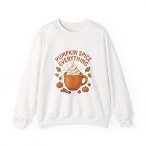 White Pumpkin Spice Sweatshirt